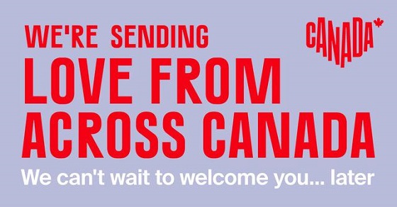 Sending Love from Across Canada 